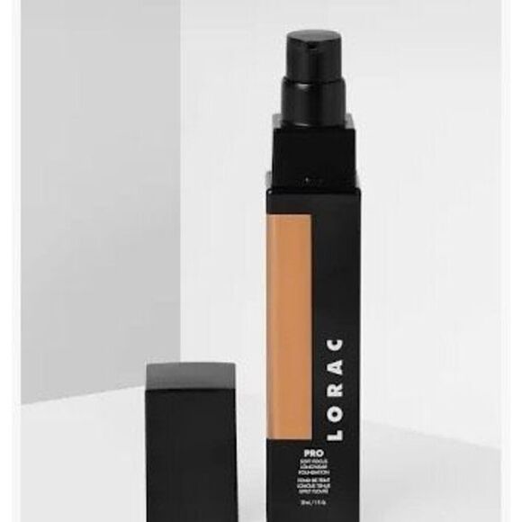 LORAC - 🎉HP X 2🎉 NWT (Imperfect Box) PRO Soft Focus Long-Wear Foun/18 Med Dark - Picture 7 of 9